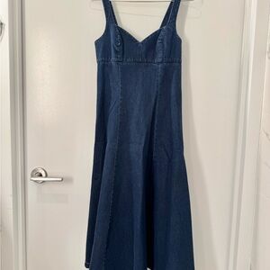Anthropologie x HOLDING HORSES Blue Denim Garment